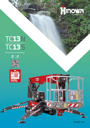 Pásové kloubové pracovní plošiny Hinowa TeleCrawler 13S