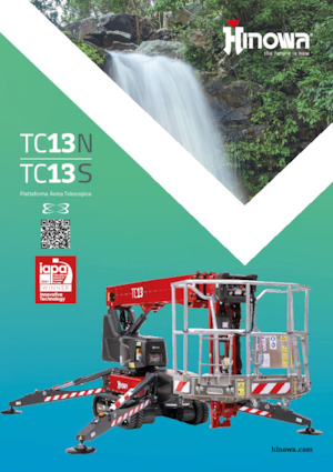 Pásové kloubové pracovní plošiny Hinowa TeleCrawler 13S