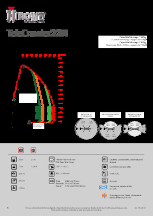 Pásové kloubové pracovní plošiny Hinowa TeleCrawler 22N