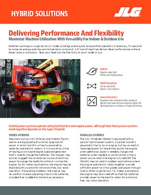 Pásové kloubové pracovní plošiny JLG X600AJ