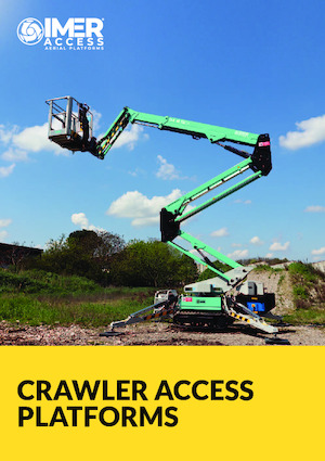 Pásové kloubové pracovní plošiny Imer IM R 15 DA