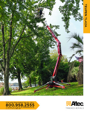 Pásové kloubové pracovní plošiny TEUPEN TL42A