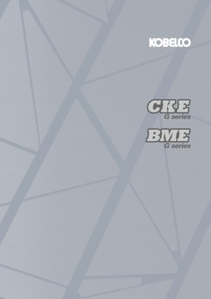 Pásové jeřáby s příhradovým výložníkem Kobelco CKE800G