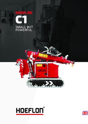 Pásové jeřáby s teleskopickým výložníkem Hoeflon Hoeflon C1