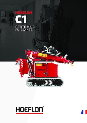 Pásové jeřáby s teleskopickým výložníkem Hoeflon Hoeflon C1