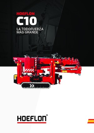 Pásové jeřáby s teleskopickým výložníkem Hoeflon Hoeflon C10