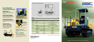 Pásové dumpery Yanmar C 50 R 3