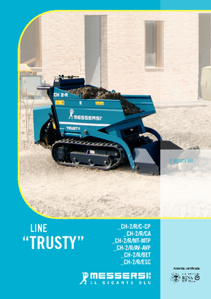 Pásové dumpery Messersi CH 2 R 16 D