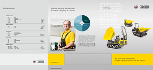 Pásové dumpery Wacker Neuson DT08