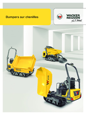 Pásové dumpery Wacker Neuson DT10