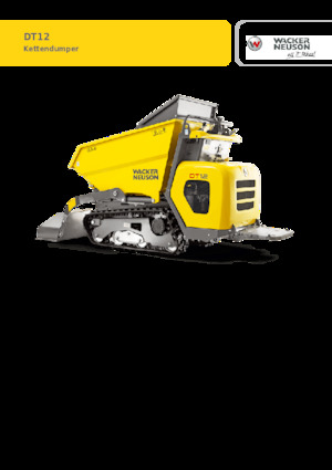 Pásové dumpery Wacker Neuson DT12