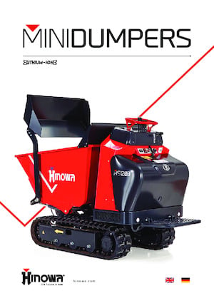 Pásové dumpery Hinowa HS701