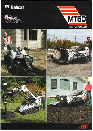 Pásové dumpery Bobcat MT 50