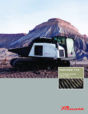 Pásové dumpery Prinoth Panther T7R