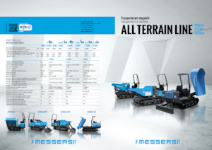 Pásové dumpery Messersi TC230-d