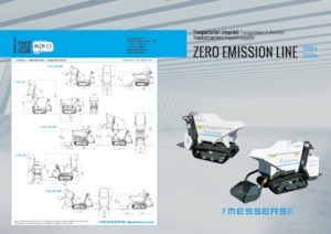 Pásové dumpery Messersi TC120-e