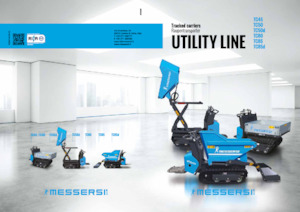 Pásové dumpery Messersi TC80