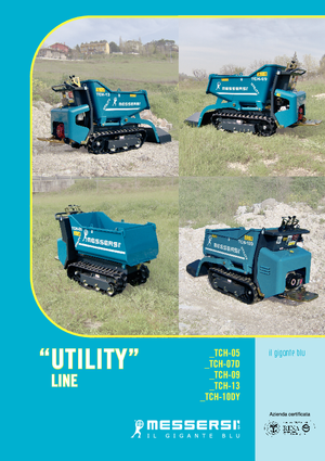 Pásové dumpery Messersi TCH 13