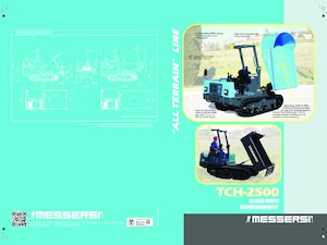 Pásové dumpery Messersi TCH 2500