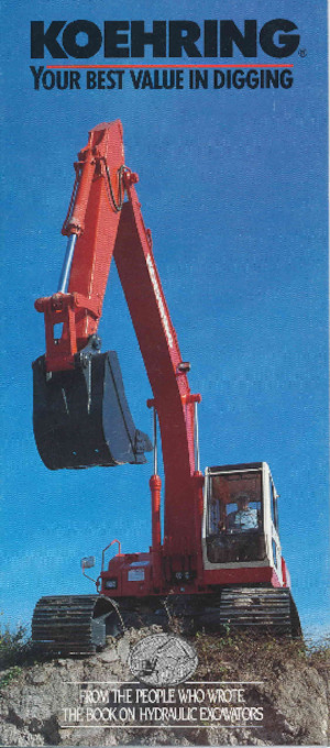 Pásová rypadla Koehring 1066