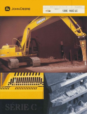 Pásová rypadla John Deere Construction 120C