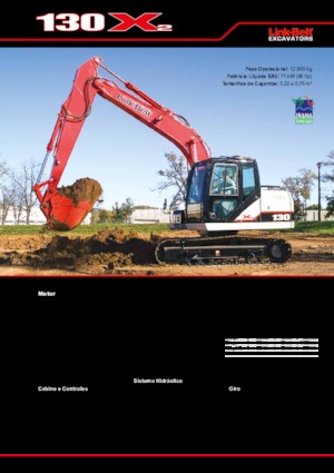 Pásová rypadla Link-Belt 130 X2