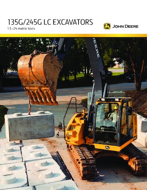Pásová rypadla John Deere Construction 135G