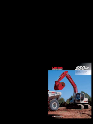Pásová rypadla Link-Belt 160 LX