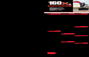 Pásová rypadla Link-Belt 160 X3