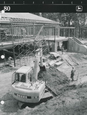 Pásová rypadla John Deere Construction 120