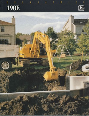Pásová rypadla John Deere Construction 190E