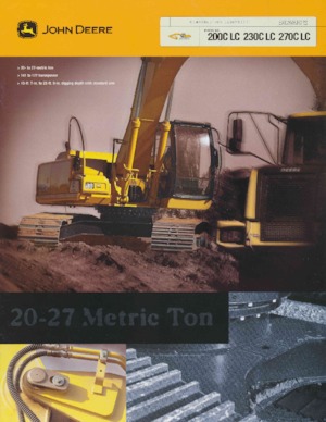 Pásová rypadla John Deere Construction 200C