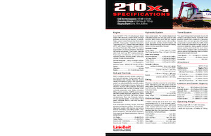 Pásová rypadla Link-Belt 210 X3