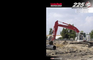 Pásová rypadla Link-Belt 225 Spin Ace