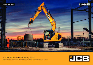 Pásová rypadla JCB 245XR