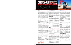 Manipulátory s materiálem Link-Belt 250 X3 MH