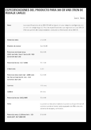 Pásová rypadla Caterpillar 309CR VAB