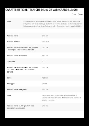 Pásová rypadla Caterpillar 309CR VAB