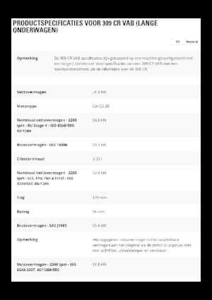 Pásová rypadla Caterpillar 309CR VAB