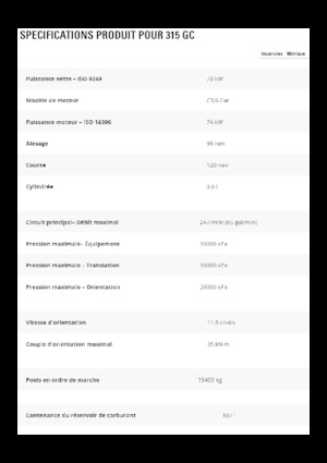 Pásová rypadla Caterpillar 315 GC