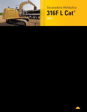Pásová rypadla Caterpillar 316F L