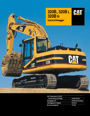Pásová rypadla Caterpillar 320 B L