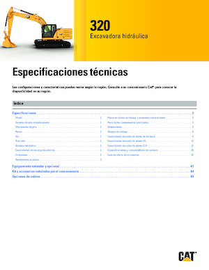 Pásová rypadla Caterpillar 320