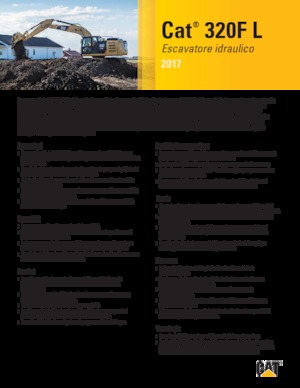 Pásová rypadla Caterpillar 320E L