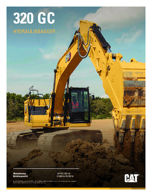 Pásová rypadla Caterpillar 320GC