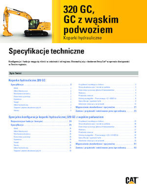 Pásová rypadla Caterpillar 320GC