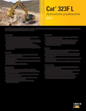 Pásová rypadla Caterpillar 323E L