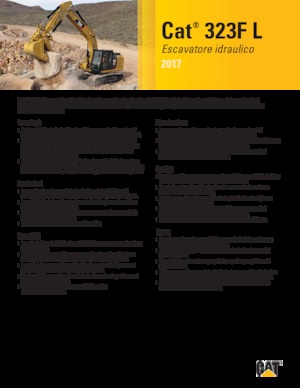 Pásová rypadla Caterpillar 323F L