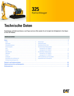 Pásová rypadla Caterpillar 325