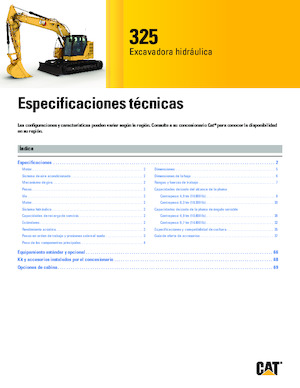 Pásová rypadla Caterpillar 325